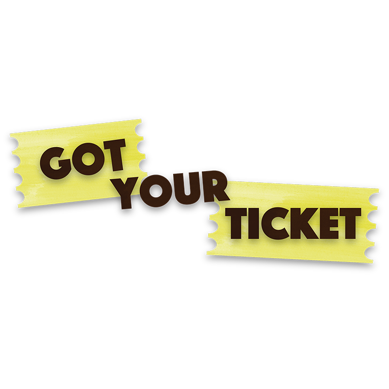 Got your ticket logo